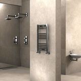 Radiva Haiti 400x700 mm Düz Krom Havlupan