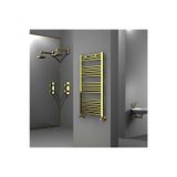 Radiva Haiti Altın Renkli 600x1100 mm Havlupan