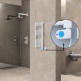 Radiva Haiti Elektrikli Havlupan 300x800 Düz Beyaz (musa Termostat) 200w
