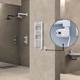 Radiva Haiti Elektrikli Havlupan 300x800 Düz Beyaz (thesis Termostat) 200w