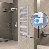 Radiva Haiti Elektrikli Havlupan 500x1500 Düz Beyaz (musa Termostat) 600w