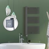 Radiva Male Elektrikli Havlupan 600x1190 Antrasit (ktx3 Termostat) 1000w