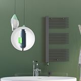 Radiva Male Elektrikli Havlupan 600x1190 Antrasit (on/off Düğmeli) 900w