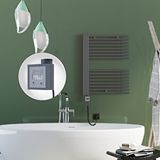 Radiva Male Elektrikli Havlupan 600x800 Antrasit (ktx3 Termostat) 600w