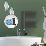 Radiva Male Elektrikli Havlupan 600x800 Antrasit (musa Termostat) 600w
