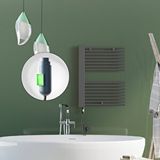 Radiva Male Elektrikli Havlupan 600x800 Antrasit (on/off Düğmeli) 600w