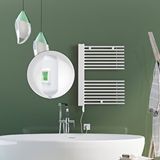 Radiva Male Elektrikli Havlupan 600x800 Beyaz (on/off Düğmeli) 600w