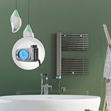Radiva Male Elektrikli Havlupan 600x800 Krom (musa Termostat) 300w Renksiz