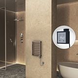 Radiva Naxos Elektrikli Havlupan 450x655 Rose Gold Parlak (ktx3 Termostat) 200w Spiral Kablolu Altın