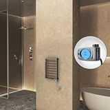 Radiva Naxos Elektrikli Havlupan 450x655 Rose Gold Parlak (musa Termostat) 200w Altın