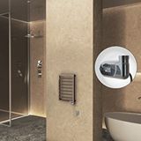 Radiva Naxos Elektrikli Havlupan 450x655 Rose Gold Parlak (thesis Termostat) 200w Altın