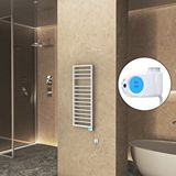 Radiva Naxos Elektrikli Havlupan 500x1193 Beyaz Mat (musa Termostat) 600w