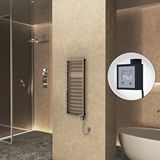 Radiva Naxos Elektrikli Havlupan 500x1193 Rose Gold Parlak (ktx3 Termostat) 300w Spiral Kablolu Altın