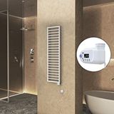 Radiva Naxos Elektrikli Havlupan 500x1655 Beyaz Mat (thesis Termostat) 600w