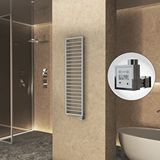 Radiva Naxos Elektrikli Havlupan 500x1655 Gri 7012 Texture (ktx3 Termostat) 600w