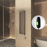 Radiva Naxos Elektrikli Havlupan 500x1655 Rose Gold Parlak (on/off Düğmeli) 600w Altın