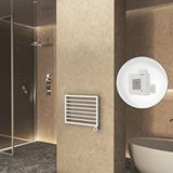 Radiva Naxos Elektrikli Havlupan 800x578 Beyaz Mat (ktx1 Termostat) 300w