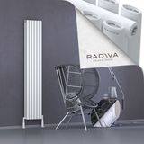 Radiva Tano Alüminyum 600x1616 Beyaz Radyatör