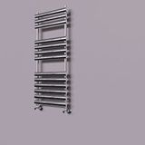 Radiva Volga Dekoratif Havlupan 500x1200 Krom Gümüş