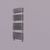 Radiva Volga Dekoratif Havlupan 600x1600 Krom Gümüş