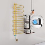 Radiva Zante Elektrikli Havlupan 600x1400 Altın (musa Termostat) 300w