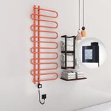 Radiva Zante Elektrikli Havlupan 600x1400 Rose Gold (ktx4 Termostat) 300w Spiral Kablolu Altın