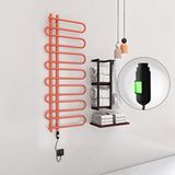 Radiva Zante Elektrikli Havlupan 600x1400 Rose Gold (on/off Düğmeli) 300w Altın