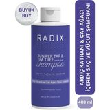 Radix Radıx Saç Yağlanma ve Kepek Karşıtı Ardıç Katranlı ve Çay Ağacı Özlü Şampuan 400ML