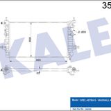 Radyatör Astra G 1.6 Z16xep Ac Mek 600x375x26