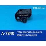 Radyatör Bağlantı Braketi Sol Egea 21.5 X 19 Cm Poşet