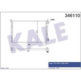 Radyatör Doblo Doblo Cargo 1.4 10/05 1.6 1.9d 01 Mek Ac Al/pl/brz