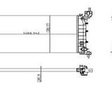 RADYATÖR LINEA 1.4 MPI (1 SIRA AL+PL SİSTEM)