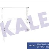 Radyatör Partner Berlıngo Xsara 306 1.9dzl Dw8 98 02 Klimasız Mek 670x377.5x23 2 Sıra Al Pl