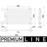 Radyatör Premıum Lıne Otomatik Astra J-Zafıra Tourer C-Cruze 1.4-1.6 Al/Pl/Brz 580X398x16