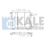 RADYATÖR R19 1.4 GTD-1.6 KARBÜRATÖRLÜ 2 SIRA CU PL SİSTEM