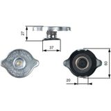 Radyator Yedek Su Depo Kapagı Mercedes W124 W201 W202 W210 W126 W140 W461 W463 W638