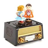 Radyo Müzikli Müzik Kutusu Kurmalı Dekoratif Hediyelik