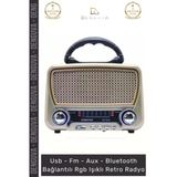 #Radyo Rt819 Solar Enerjili Bluetooth Fenerli Nostalji Taşınabilir Ses Sistemi Mp3 Player Müzik