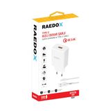 Raedox 18W 3.4A Type-C Duvar Şarjı