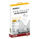 Raedox Q25T 25W USB Type-C Quick Şarj Seti