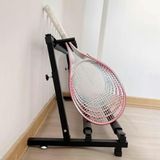 Raf Arabası, Ayarlanabilir Tenis Raketi Standı 7 Raket için, Çıkarılabilir Badminton Raket Rafı Zemin Ayakta, Çizilmez Sünger Dolgulu Gitar Tutucu