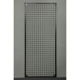 Raf Burada Sık Telli Tel Raf - Tel Pano Stand, Duvar Askılığı 100X200 Cm