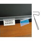 RAF-COE46 CAM RAF ETİKETLİK 4X6CM EĞİK GEÇME, ECZANE,ZÜCCACİYE, ŞARKÜTERİ 25 ADET