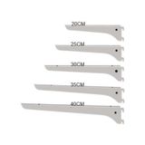 Raf Destek Kolu - Ahşap Raf Desteği, Raf Tutucu Ayak - Sunta, Mdf Destek Kolu Siyah 12 Adet 40 Cm