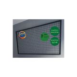 RAF MARKETİ TEL PANO DUVARA MONTE 100X200 CM 50 ADET 20 CM KANCA DAHİL RENK: SİYAH