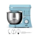 Raf Stand Mixer Mutfak Şefi 6.8 Lt 1100W - Turkuaz