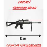 Raf Store Lazerli Susturuculu Dürbünlü Oyuncak Silah Tabanca - Oyuncak Tüfek