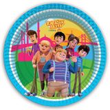 Rafadan Tayfa Karton Tabak - 23cm x 8 Adet