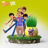 Rafadan Tayfa Temalı Çim Adam 6'lı Set – Çocuklar İçin Eğitici ve Eğlenceli Bitki Yetiştirme Kiti