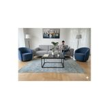 Rafadi Modern Metal Ayaklı Kare Orta Sehpa Salon Oturma Odası Balkon Orta Sehpası